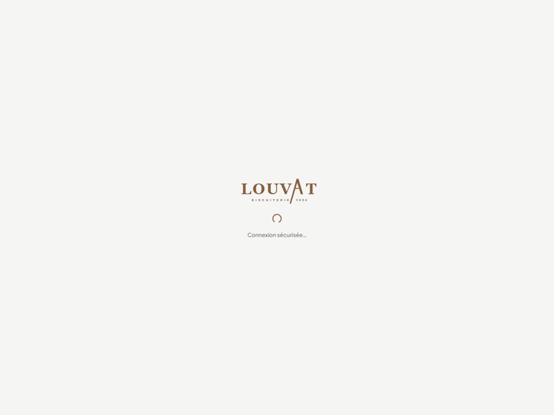 Écran de connexion sécurisée du Planning Louvat